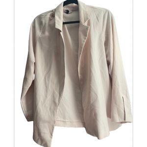 Lightweight Blush Pink Spring Blazer